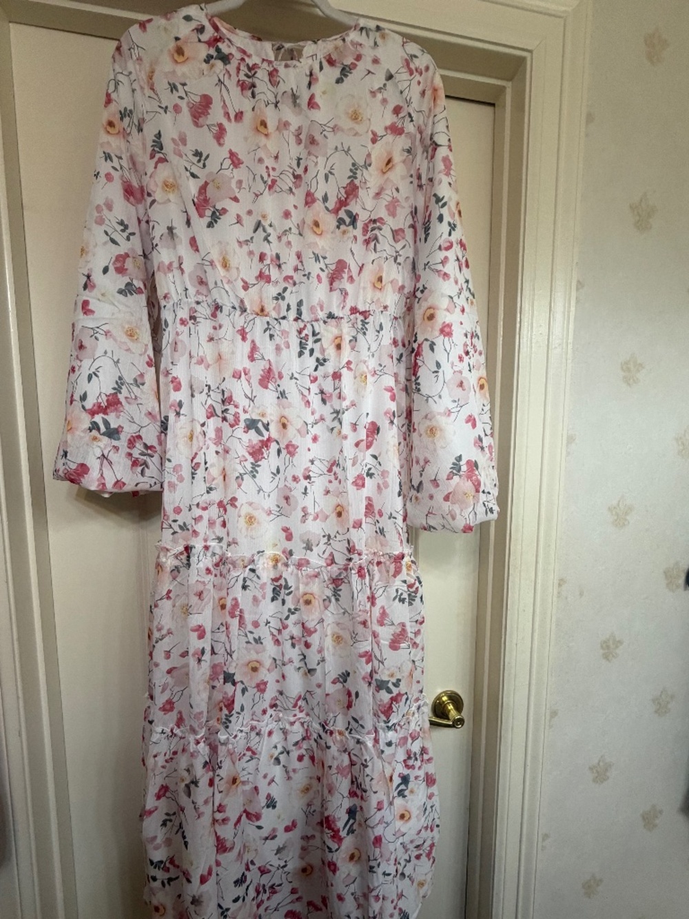 Floral long maxi